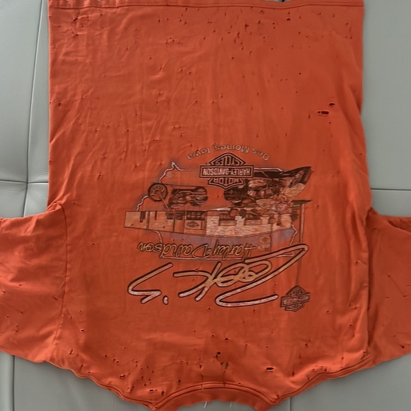 Vintage Harley Davidson t-shirt Furst of a kind. - Picture 6 of 8